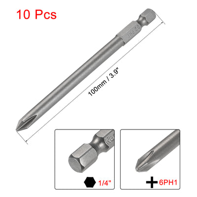 Harfington Magnetic Phillips Screwdriver Bits Hex Shank S2 Power Tool