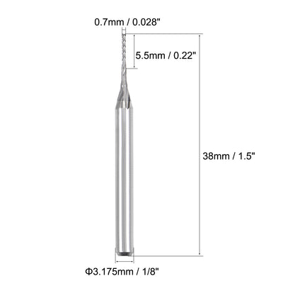 Harfington End Mill Engraving Milling Cutter CNC Router Bits for PCB Machine