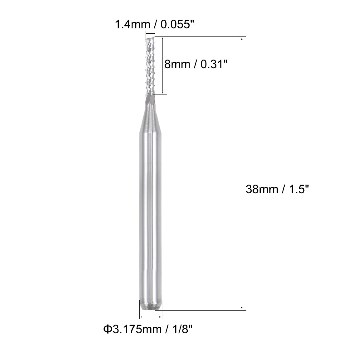 Harfington End Mill Engraving Milling Cutter CNC Router Bits for PCB Machine