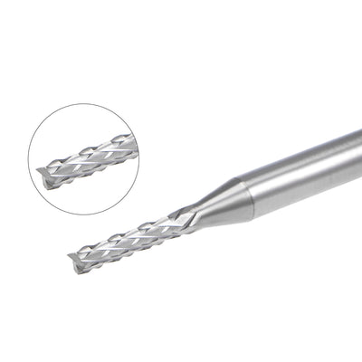 Harfington Carbide End Mill Engraving Milling Cutter CNC Router Bits for PCB Machine