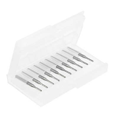 Harfington Carbide End Mill Engraving Milling Cutter CNC Router Bits for PCB Machine