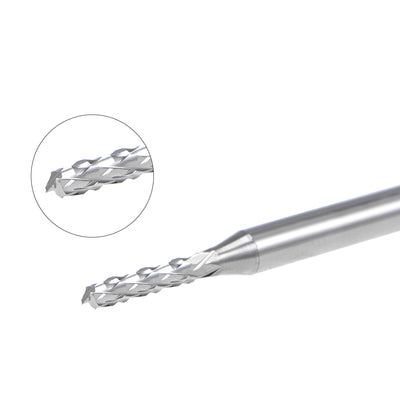 Harfington Carbide End Mill Engraving Milling Cutter CNC Router Bits for PCB Machine