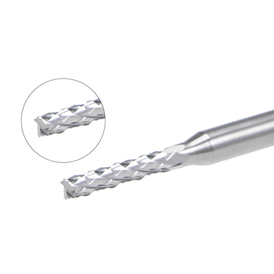 Harfington Carbide End Mill Engraving Milling Cutter CNC Router Bits for PCB Machine