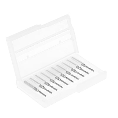 Harfington Carbide End Mill Engraving Milling Cutter CNC Router Bits for PCB Machine