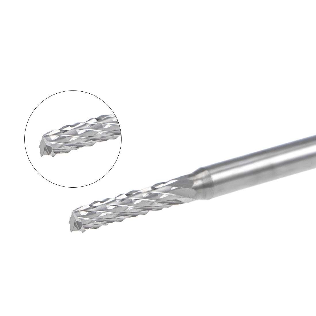 Harfington Carbide End Mill Engraving Milling Cutter CNC Router Bits for PCB Machine