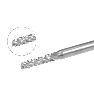 Harfington Carbide End Mill Engraving Milling Cutter CNC Router Bits for PCB Machine