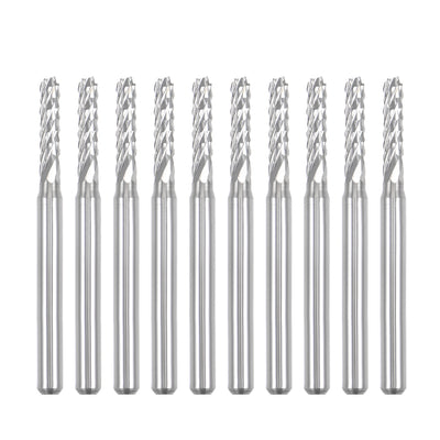 Harfington Carbide End Mill Engraving Milling Cutter CNC Router Bits for PCB Machine