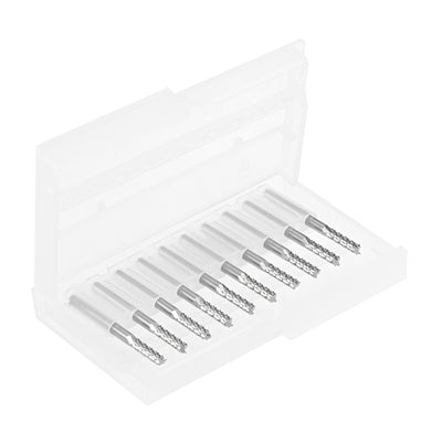 Harfington Carbide End Mill Engraving Milling Cutter CNC Router Bits for PCB Machine