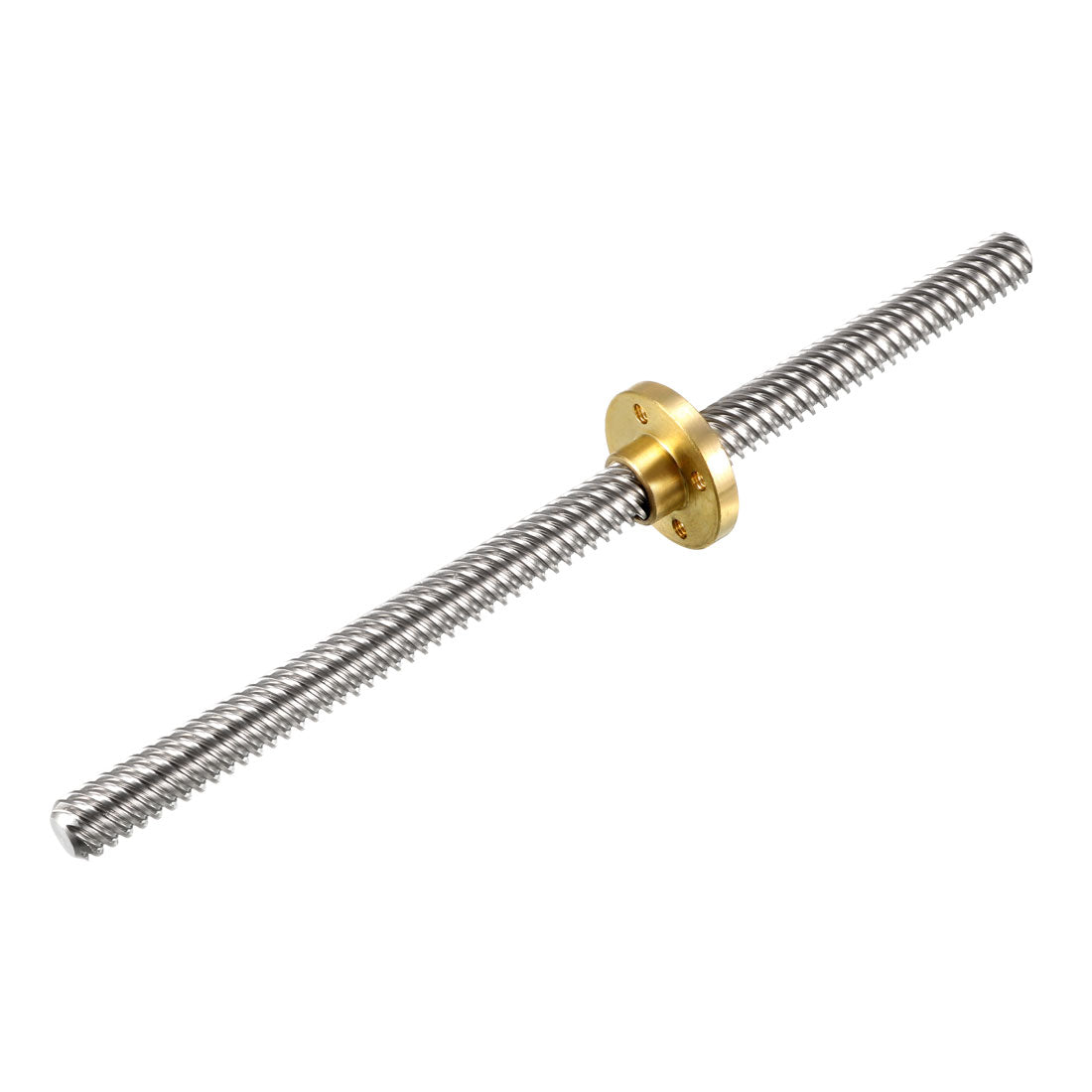 Harfington 150mm T8 OD 8mm Stainless Steel Lead Screw Rod with Copper Nut (Acme Thread) for 3D Printer Z Axis