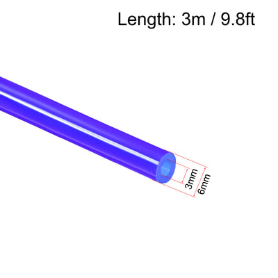Harfington Silicone Tubing Silicone Rubber Tube Air Hoses Pipe for Pump Transfer