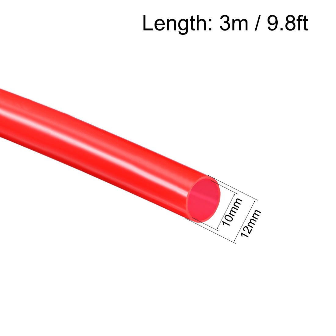 Harfington Silicone Tubing Silicone Rubber Tube Air Hoses Pipe for Pump Transfer