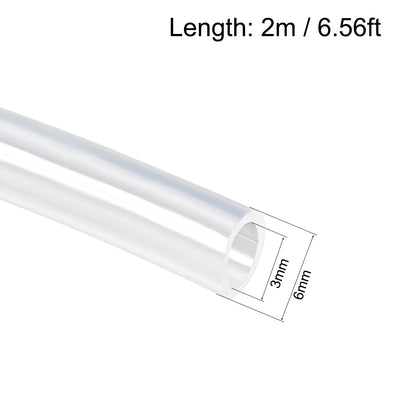 Harfington Silicone Tubing, Rubber Tube Air Hose Water Pipes for Pump Transfer