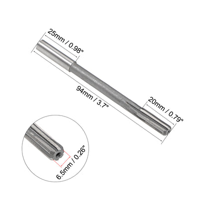 Harfington Straight Shank HSS H8 Chucking Reamer Machine Milling Cutter Tool