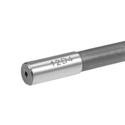 Harfington 12mm Chucking Reamer HSS H8 6 Straight Flutes Machine Milling Cutter Tool