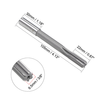 Harfington Straight Shank HSS H8 Chucking Reamer Machine Milling Cutter