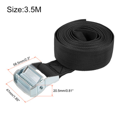 Harfington Lashing Strap Cargo Tie Down Straps with Cam Lock Buckle Kg Work Load