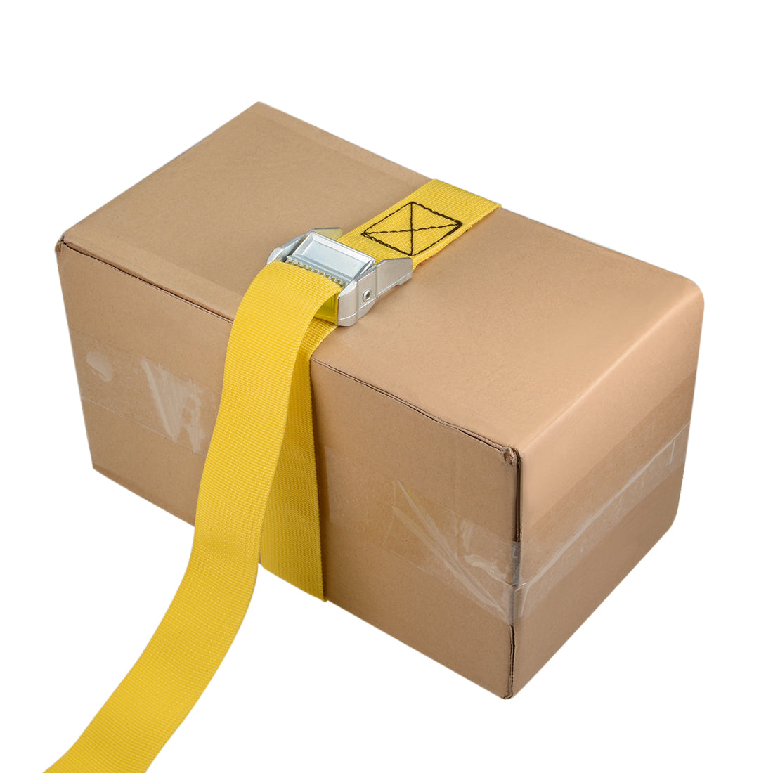 Harfington Cam Buckle Tie Down Lashing Strap Mxmm Load Cap for Moving Cargo, Pack of 2