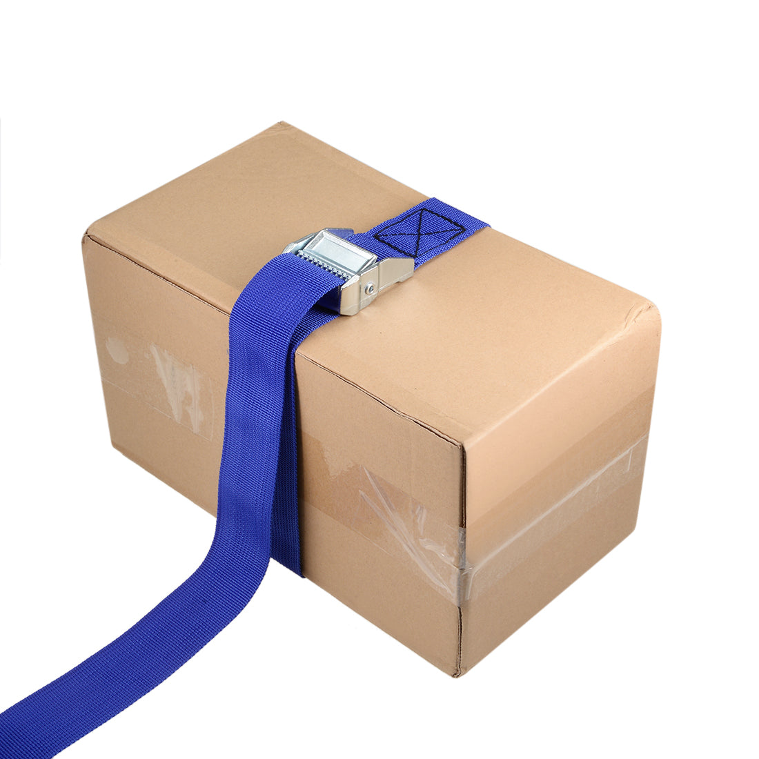 Harfington Cam Buckle Tie Down Lashing Strap Mxmm Load Cap for Moving Cargo, Pack of 2