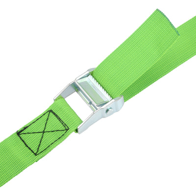 Harfington Cam Buckle Tie Down Lashing Strap Mxmm Load Cap for Moving Cargo, Pack of 2