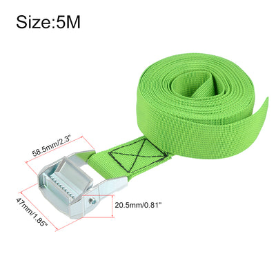 Harfington Lashing Cargo Tie Down Straps with Cam Lock Buckle Kg Work Load