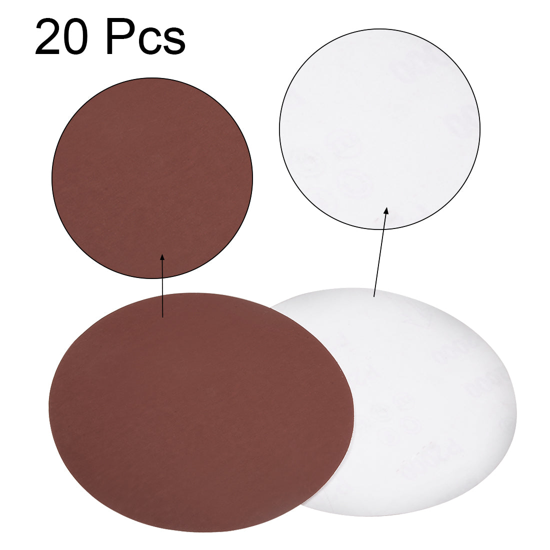 Harfington PSA Adhesive Aluminum Oxide Sanding Disc