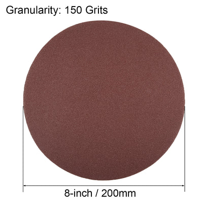 Harfington Hook and Loop Aluminum Oxide Flocking Sand Discs