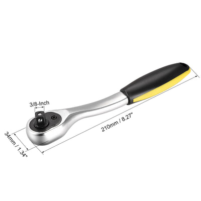 Harfington Rotator Ratchet Wrench, Reversible Quick-Release Offset Drive