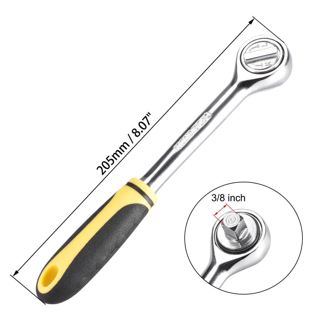 Harfington 1Rotator Ratchet Wrench - Reversible Offset Drive
