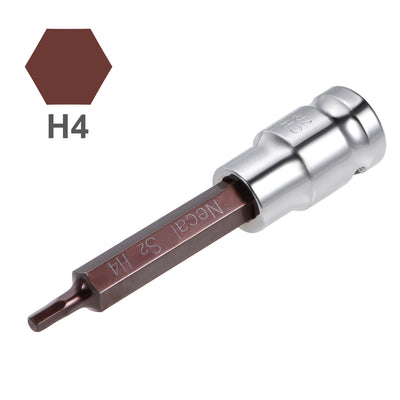 Harfington Long Hex Bit Socket, Metric S2 & Cr-V Steel