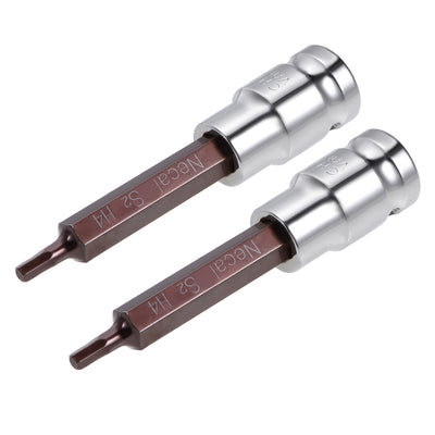 Harfington Long Hex Bit Socket, Metric S2 & Cr-V Steel