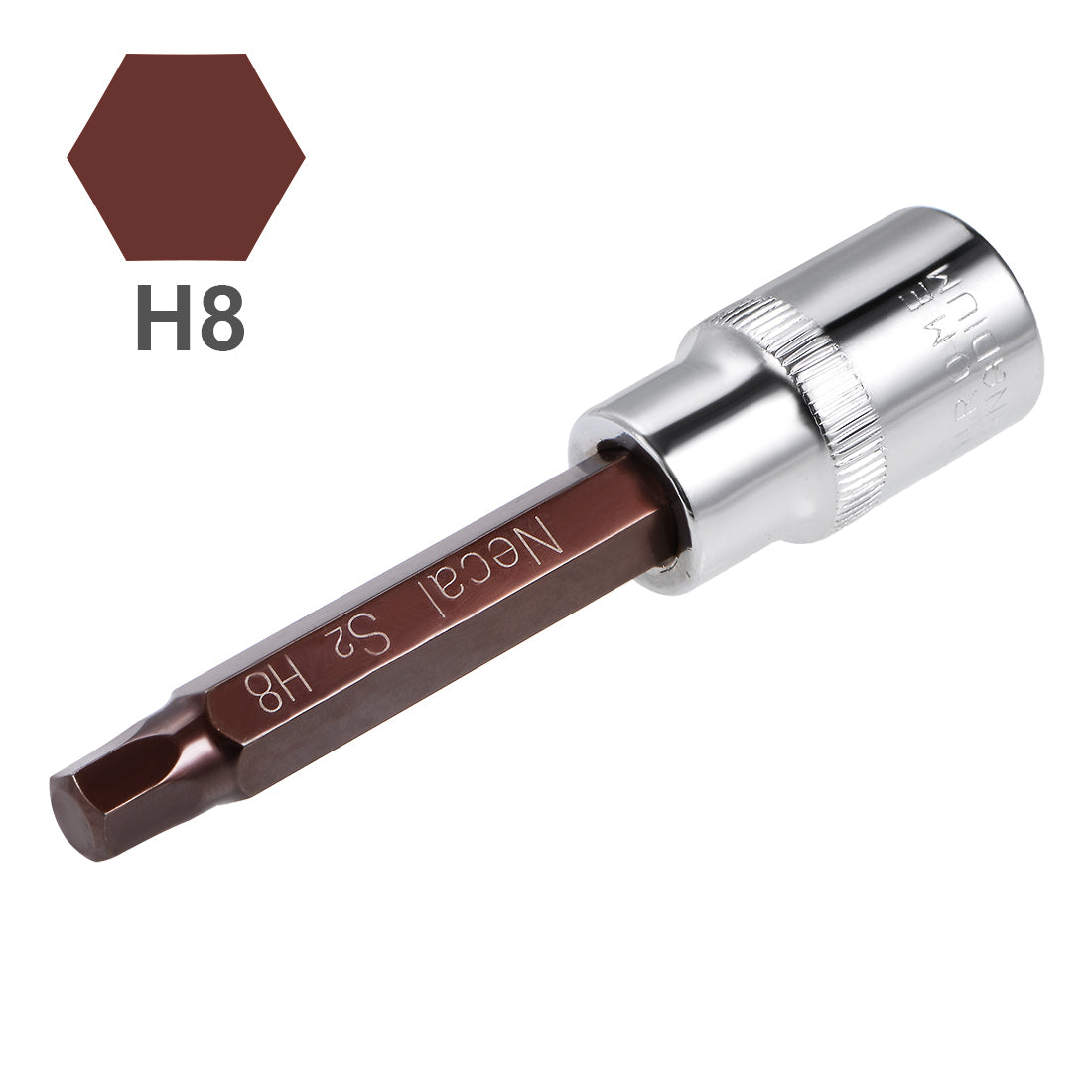 Harfington Long Hex Bit Socket, Metric, S2 & Cr-V Steel