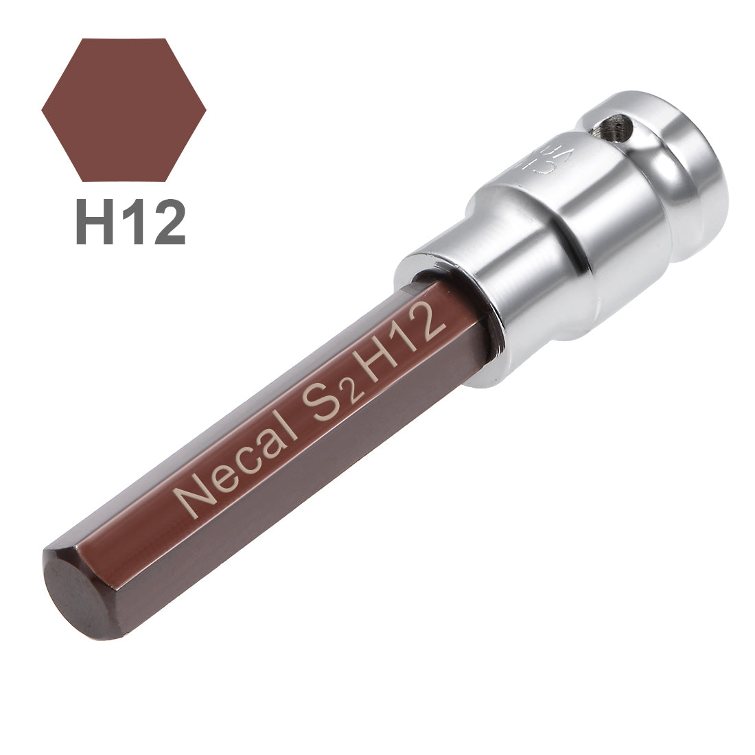 Harfington Long Hex Bit Socket, Metric, S2 & Cr-V Steel