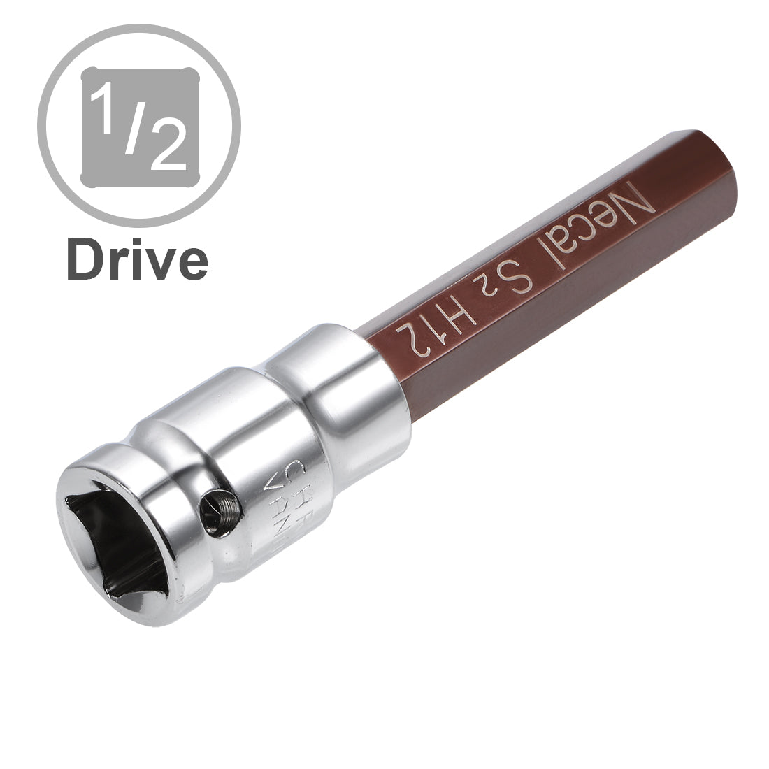 Harfington Long Hex Bit Socket, Metric S2 & Cr-V Steel