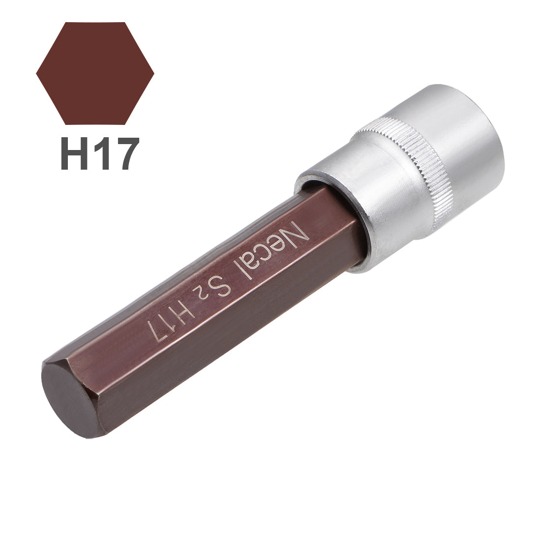 Harfington Long Hex Bit Socket, Metric, S2 & Cr-V Steel