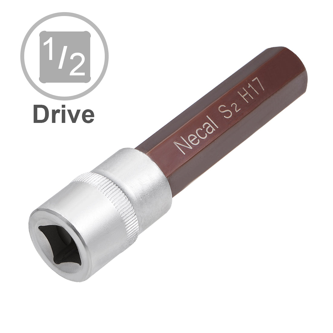 Harfington Long Hex Bit Socket, Metric, S2 & Cr-V Steel