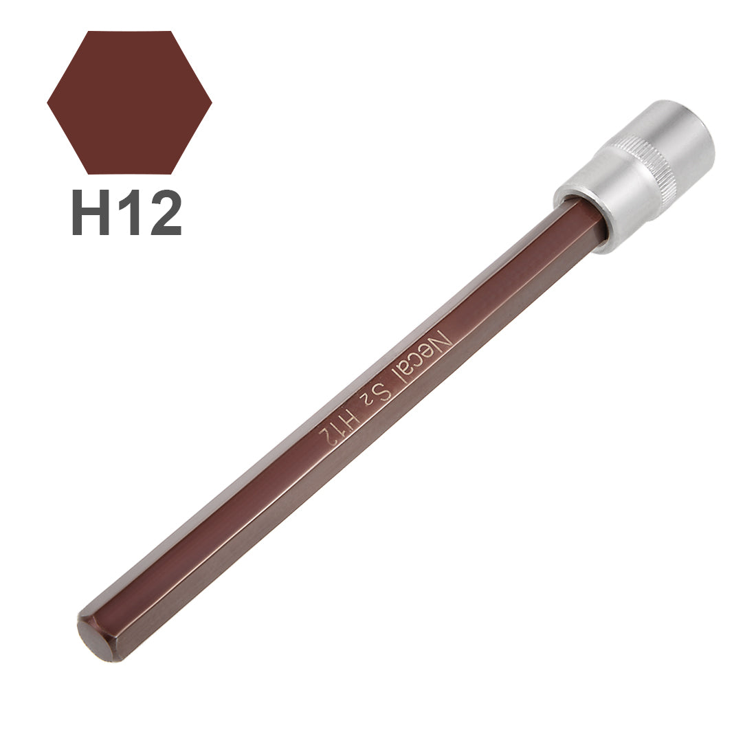 Harfington Hex Bit Socket, Lengthen Metric, S2 & Cr-V Steel