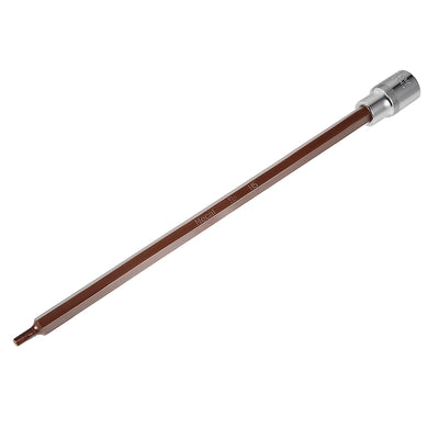 Harfington Extra Long Hex Bit Socket, Metric, S2 & Cr-V Steel