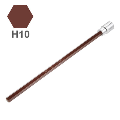 Harfington Extra Long Hex Bit Socket, Metric, S2 & Cr-V Steel