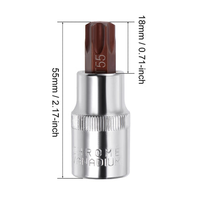 Harfington Drive Torx Bit Socket S2 Alloy Steel