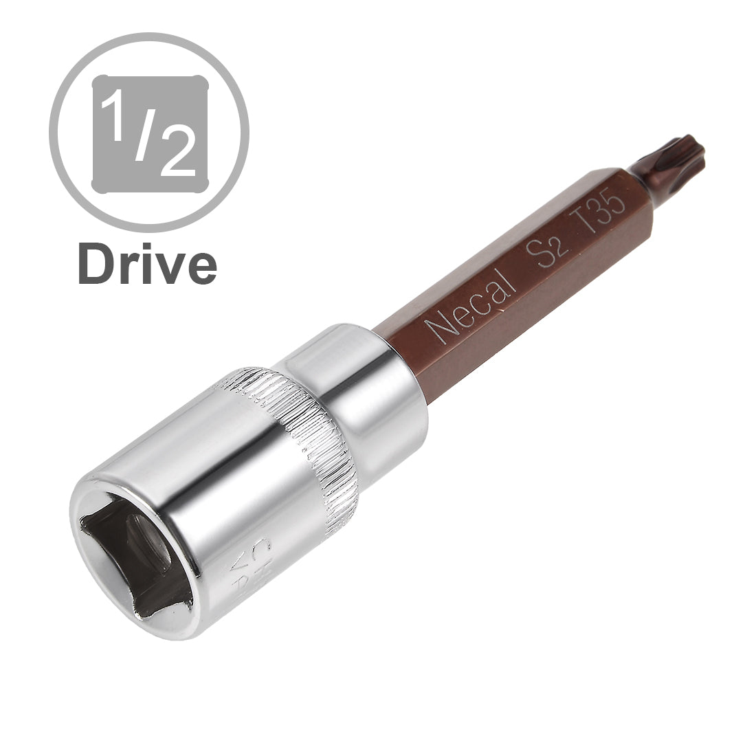 Harfington S2 Steel 100mm 1/2-Inch Drive Torx Bit Socket