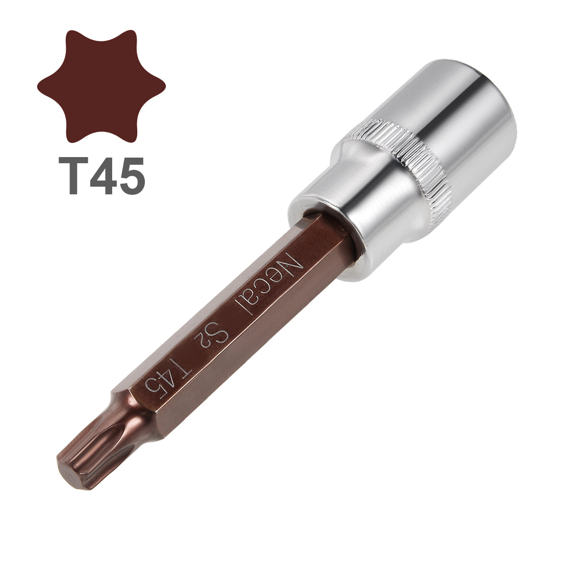 Harfington S2 Steel 100mm 1/2-Inch Drive Torx Bit Socket