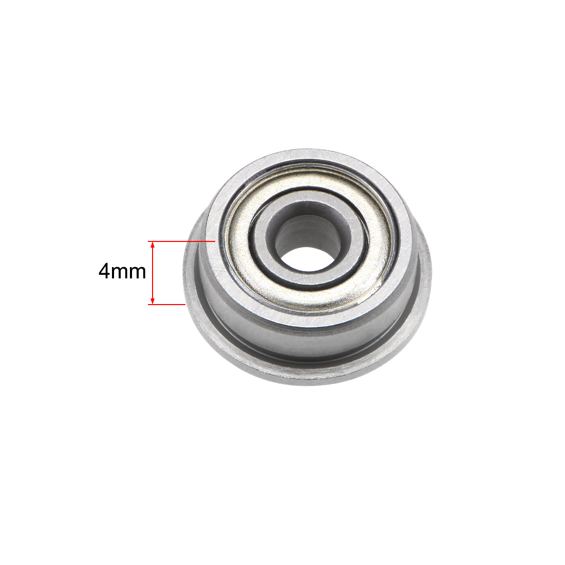 Harfington Flange Deep Groove Ball Bearings Double Shield Chrome Steel