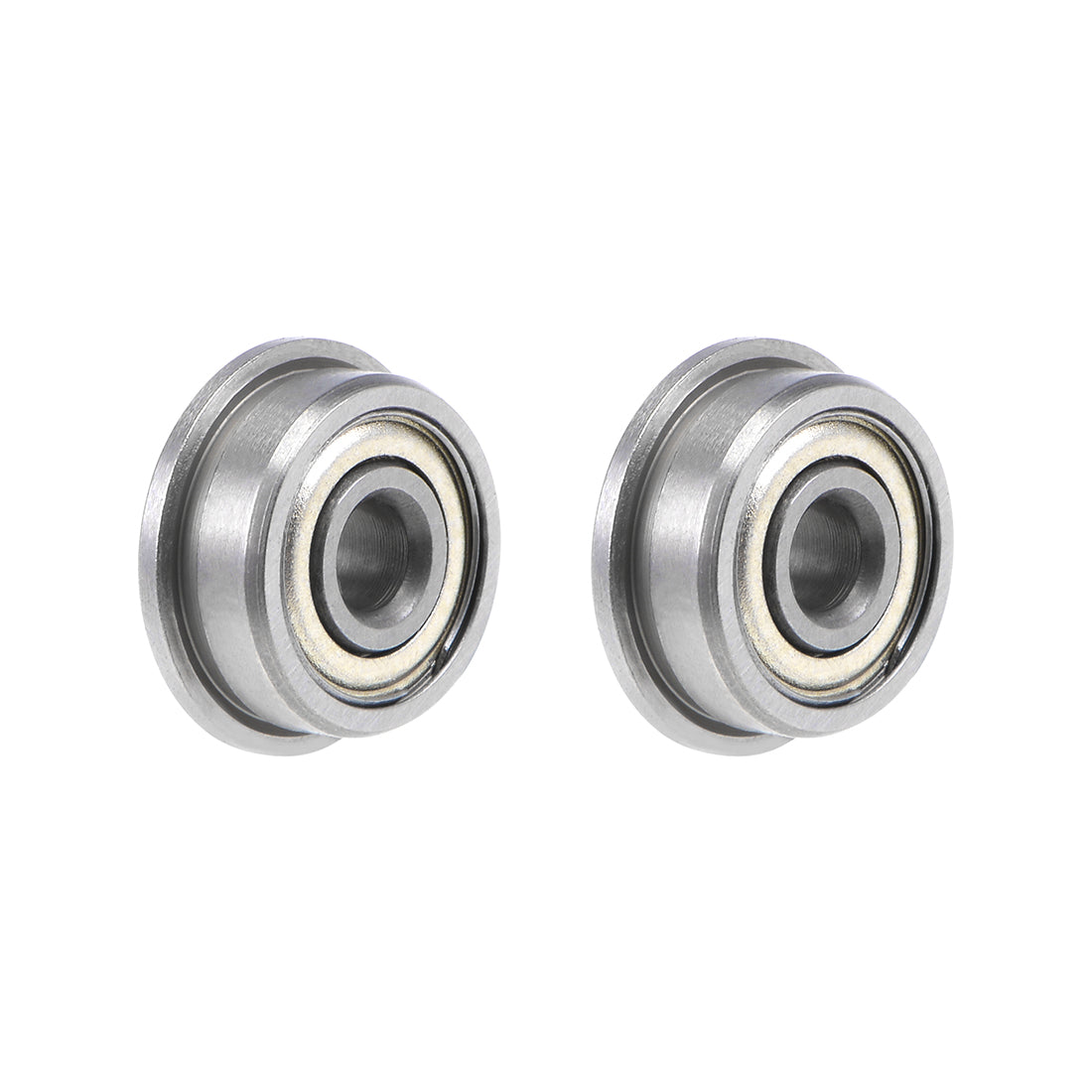 Harfington Flange Deep Groove Ball Bearings Double Shield Chrome Steel