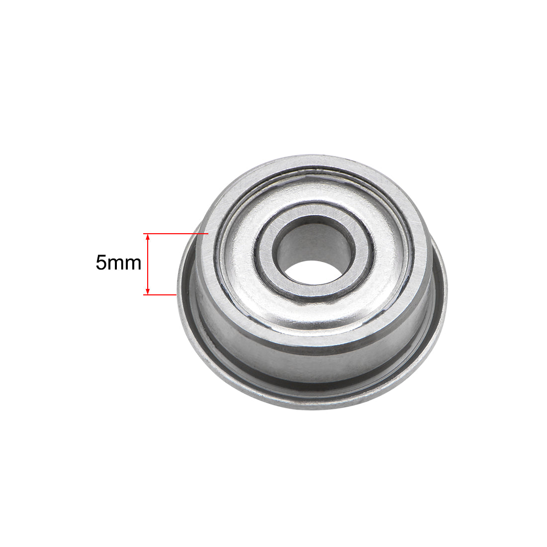 Harfington Flange Deep Groove Ball Bearings Double Shield Chrome Steel