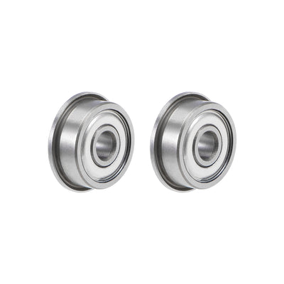 Harfington Flange Deep Groove Ball Bearings Double Shield Chrome Steel