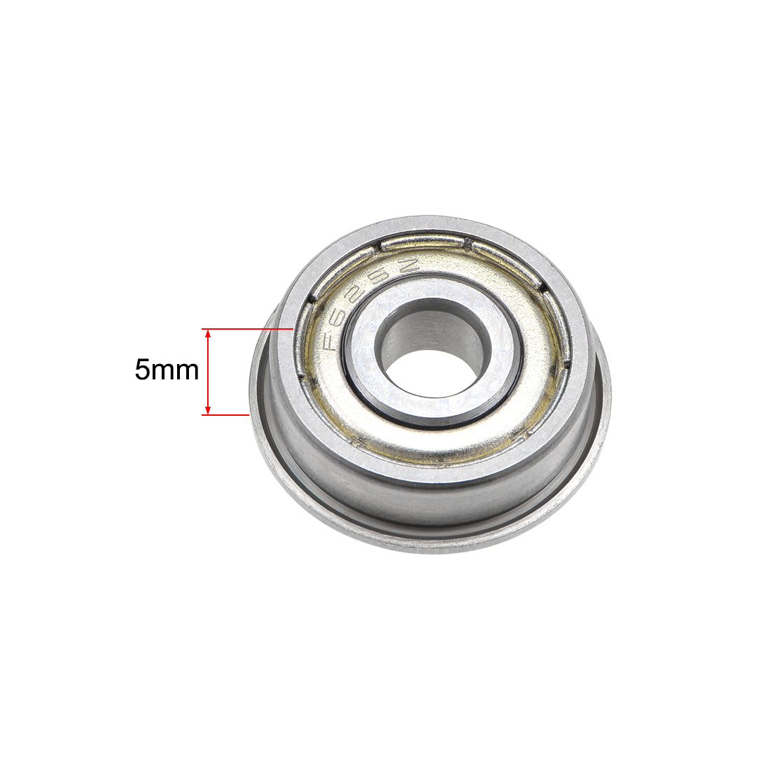 Harfington Flange Deep Groove Ball Bearings Double Shield Chrome Steel