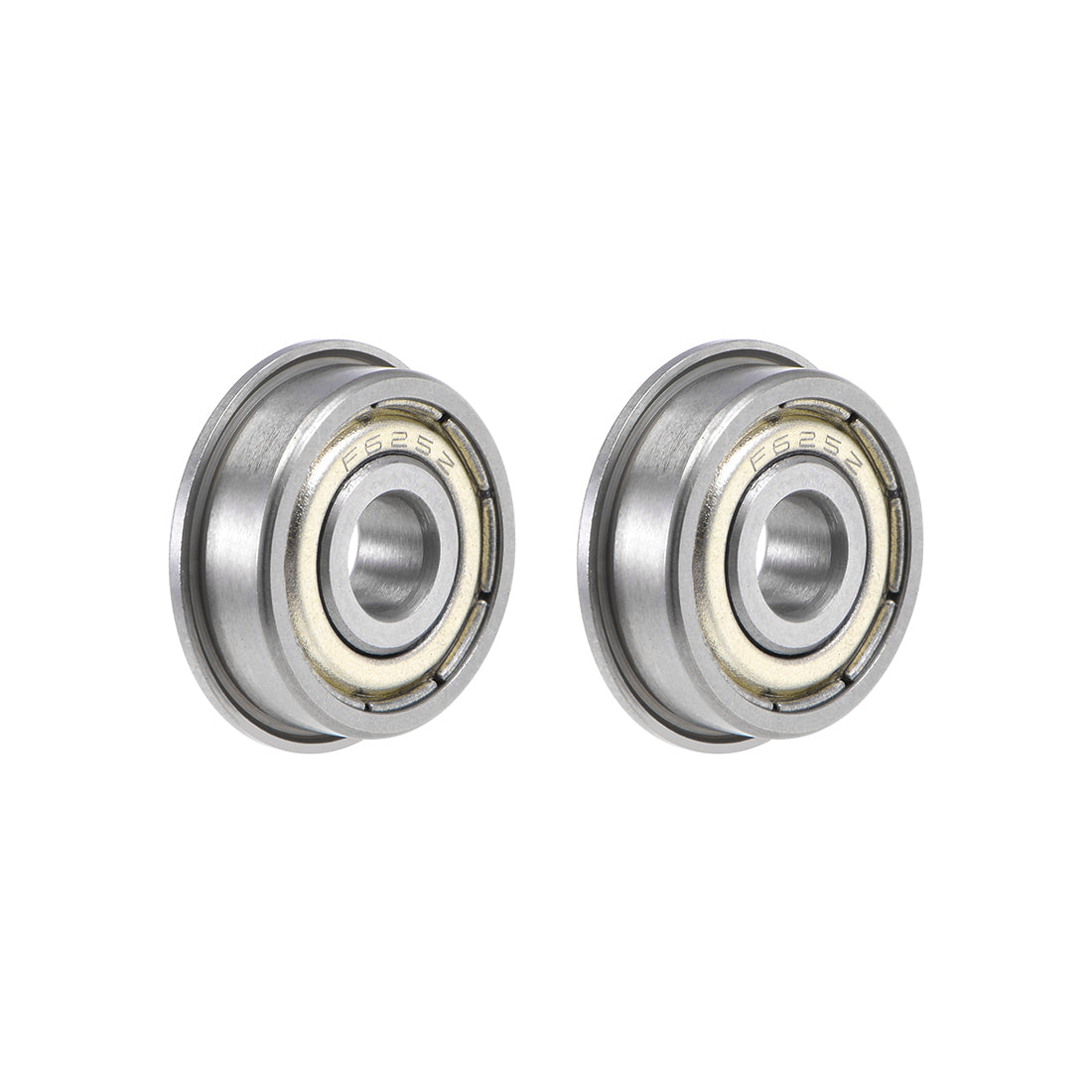 Harfington Flange Deep Groove Ball Bearings Double Shield Chrome Steel