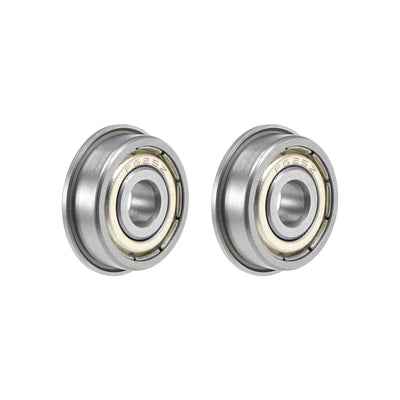 Harfington Flange Deep Groove Ball Bearings Double Shield Chrome Steel
