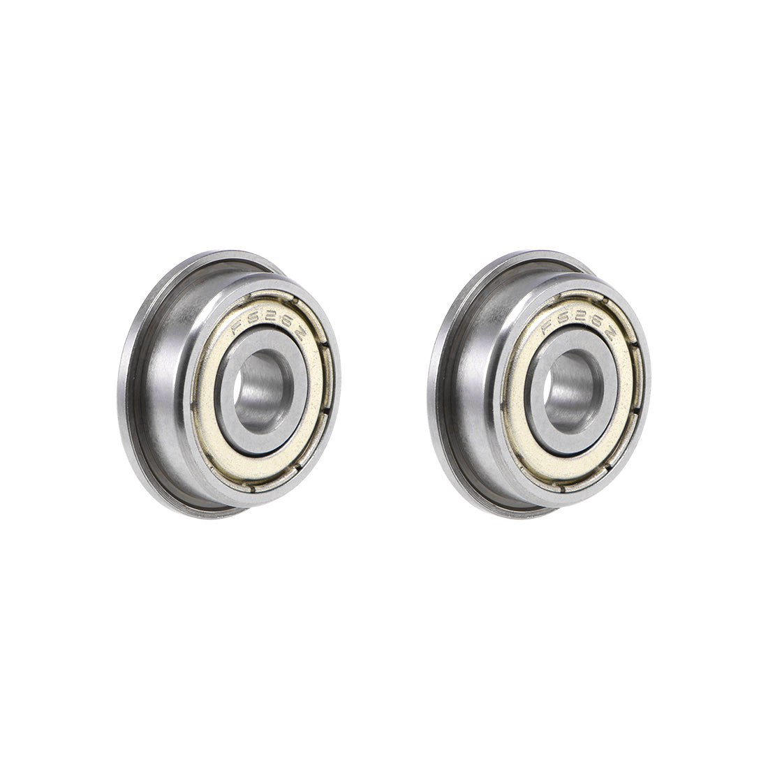 Harfington Flange Deep Groove Ball Bearings Double Shield Chrome Steel