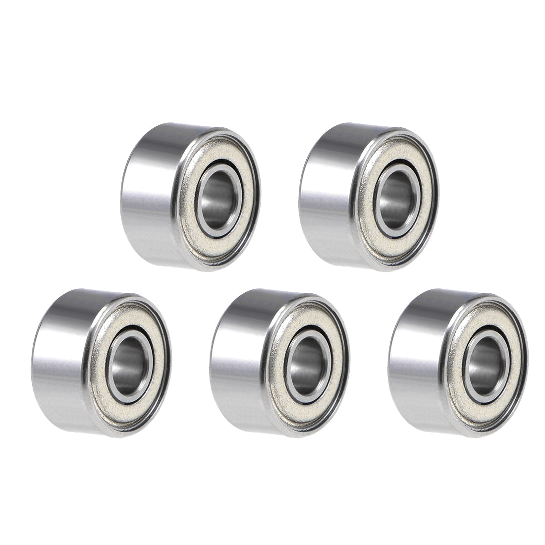 uxcell Uxcell Deep Groove Ball Bearings Metric Double Shielded Carbon Steel Z1